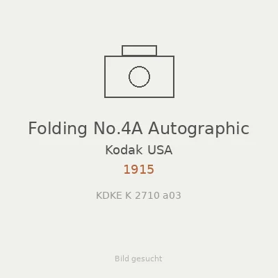 Folding No.4A Autographic