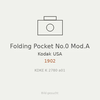 Folding Pocket No.0 Mod.A