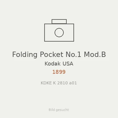 Folding Pocket No.1 Mod.B