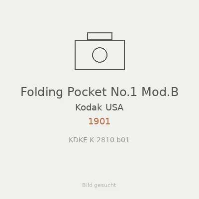 Folding Pocket No.1 Mod.B