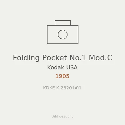 Folding Pocket No.1 Mod.C