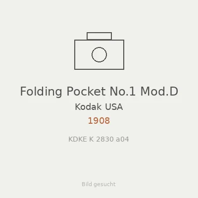Folding Pocket No.1 Mod.D