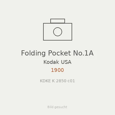 Folding Pocket No.1A