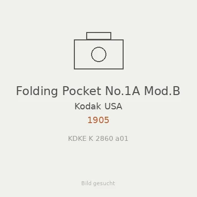 Folding Pocket No.1A Mod.B