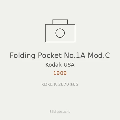 Folding Pocket No.1A Mod.C