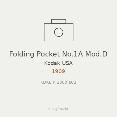 Folding Pocket No.1A Mod.D