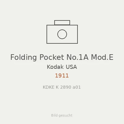Folding Pocket No.1A Mod.E