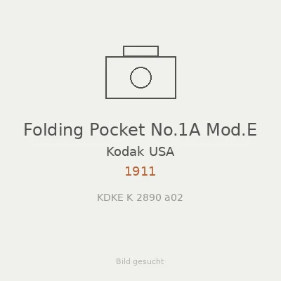 Folding Pocket No.1A Mod.E