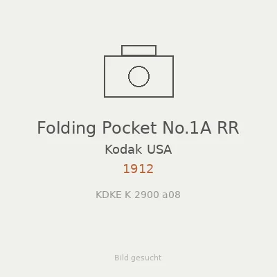 Folding Pocket No.1A RR