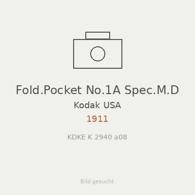 Fold.Pocket No.1A Spec.M.D