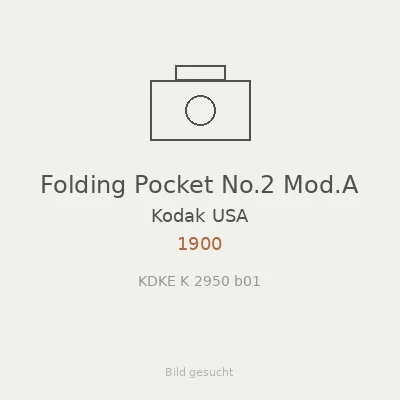 Folding Pocket No.2 Mod.A