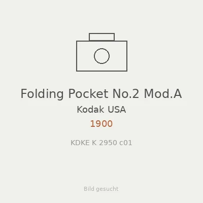 Folding Pocket No.2 Mod.A
