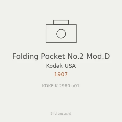 Folding Pocket No.2 Mod.D