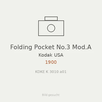 Folding Pocket No.3 Mod.A