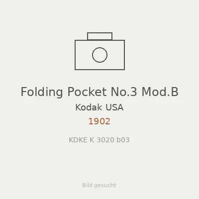 Folding Pocket No.3 Mod.B
