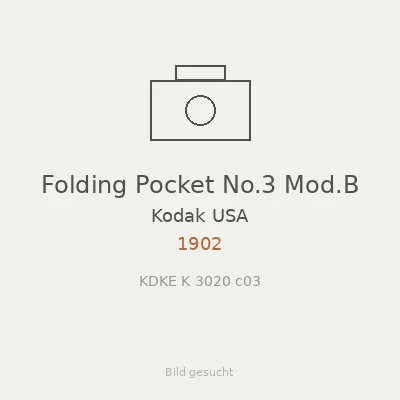 Folding Pocket No.3 Mod.B