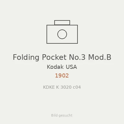 Folding Pocket No.3 Mod.B