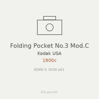 Folding Pocket No.3 Mod.C
