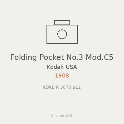 Folding Pocket No.3 Mod.C5