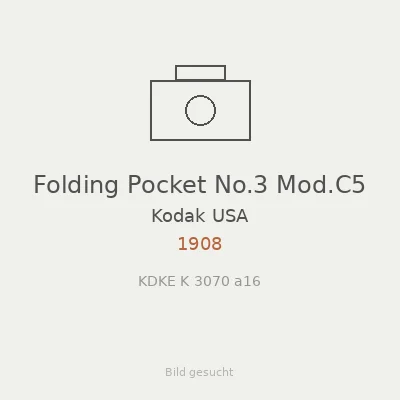 Folding Pocket No.3 Mod.C5