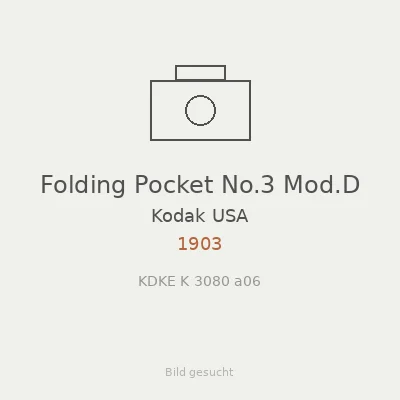 Folding Pocket No.3 Mod.D