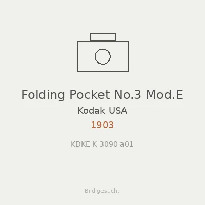 Folding Pocket No.3 Mod.E