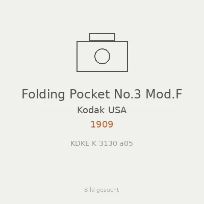 Folding Pocket No.3 Mod.F