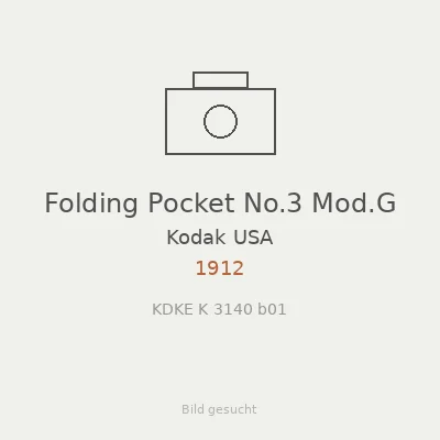 Folding Pocket No.3 Mod.G