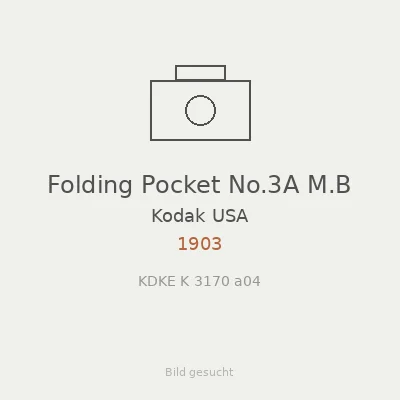 Folding Pocket No.3A M.B