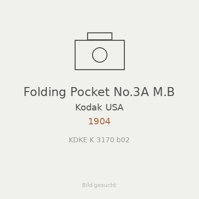 Folding Pocket No.3A M.B