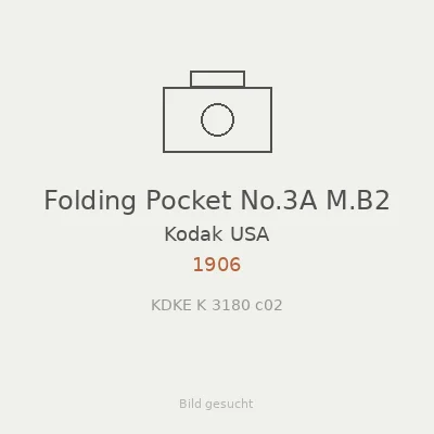 Folding Pocket No.3A M.B2