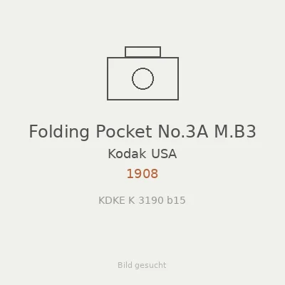 Folding Pocket No.3A M.B3