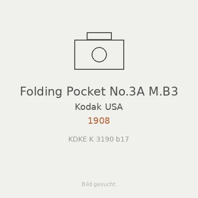 Folding Pocket No.3A M.B3