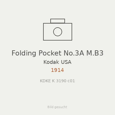Folding Pocket No.3A M.B3