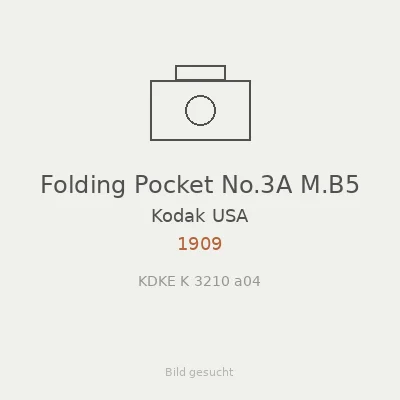 Folding Pocket No.3A M.B5