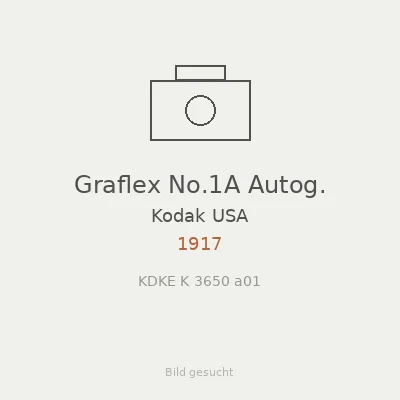 Graflex No.1A Autog.