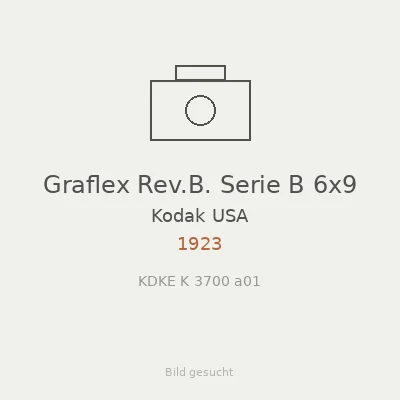 Graflex Rev.B. Serie B 6x9