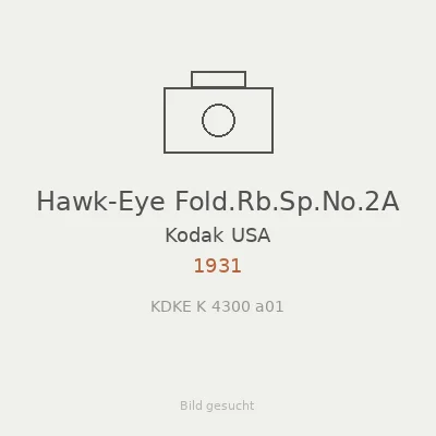 Hawk-Eye Fold.Rb.Sp.No.2A