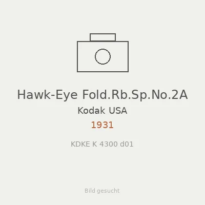 Hawk-Eye Fold.Rb.Sp.No.2A