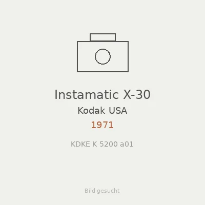 Instamatic X-30