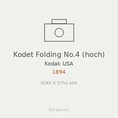 Kodet Folding No.4 (hoch)