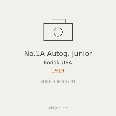 No.1A Autog. Junior