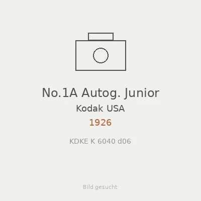 No.1A Autog. Junior