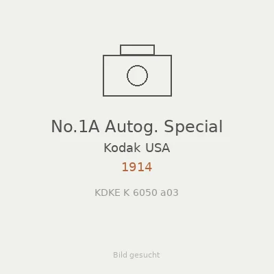 No.1A Autog. Special