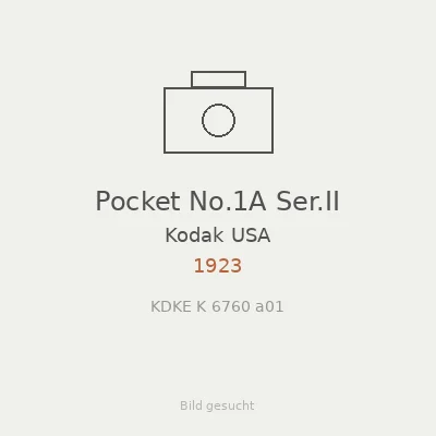 Pocket No.1A Ser.II