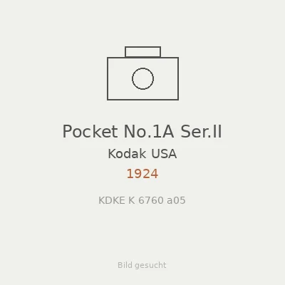 Pocket No.1A Ser.II