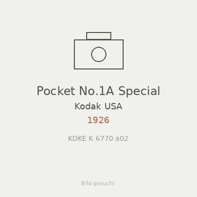 Pocket No.1A Special