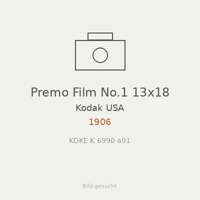 Premo Film No.1 13x18