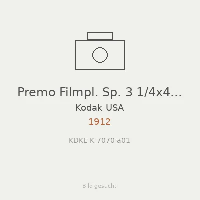 Premo Filmpl. Sp. 3 1/4x4 1/4