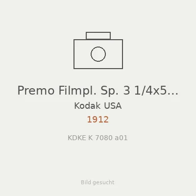 Premo Filmpl. Sp. 3 1/4x5 1/2